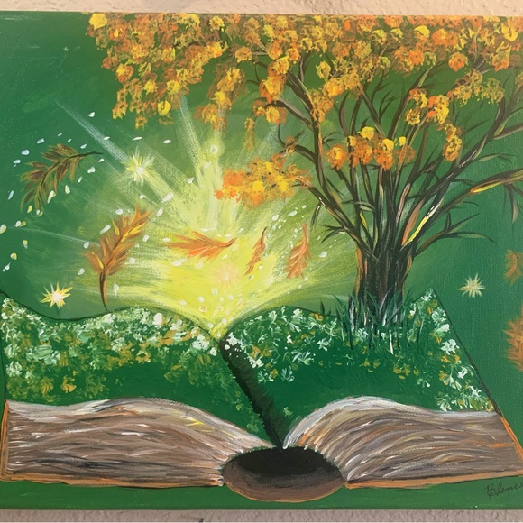 Hand Painted by Blanca H